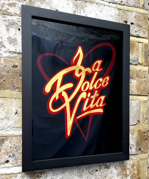La Dolce Vita  gold Leaf Glass