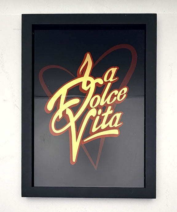 La Dolce Vita  gold Leaf Glass