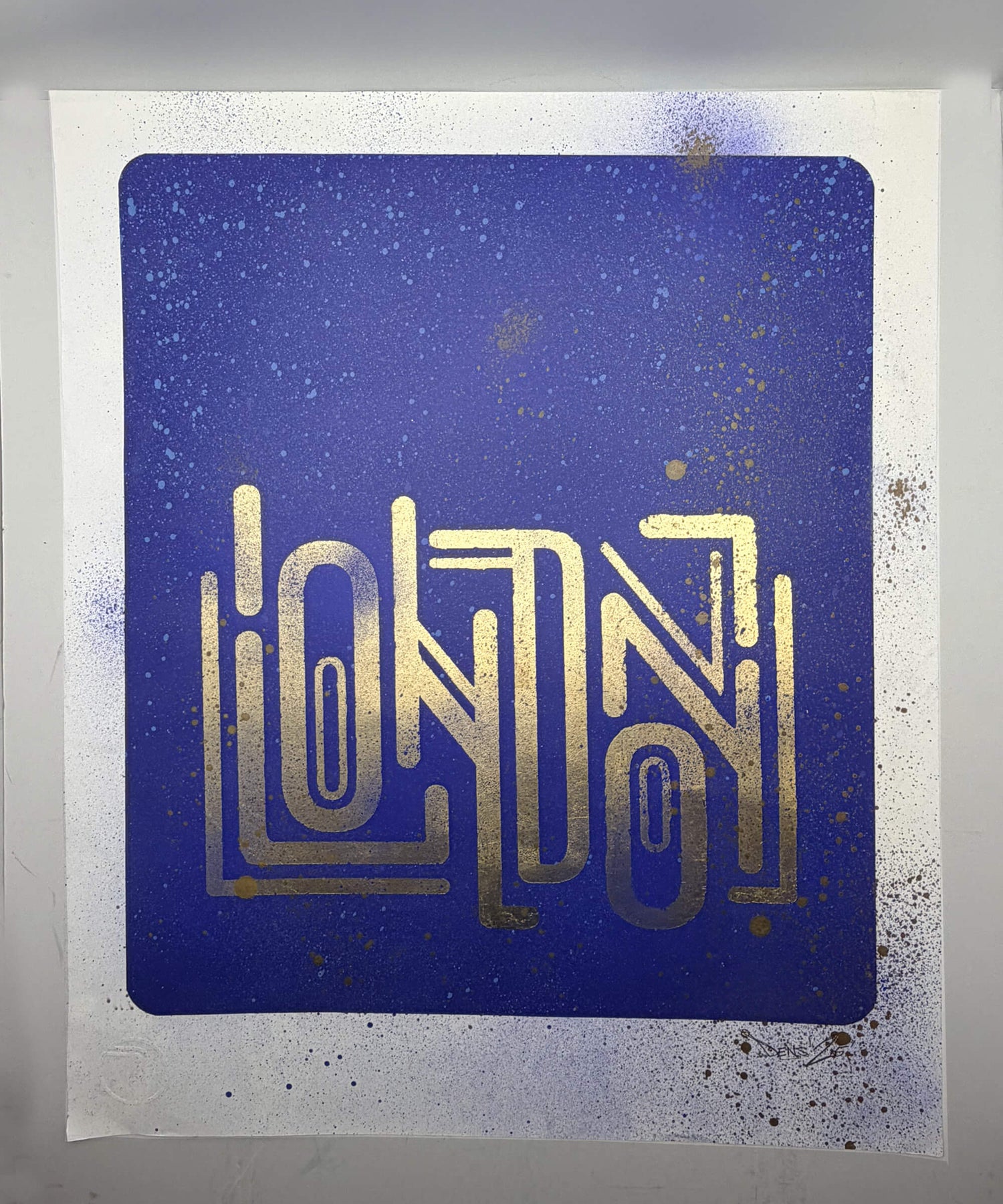 London Gold Painting