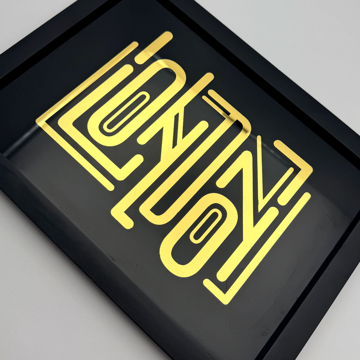London gold Leaf Glass
