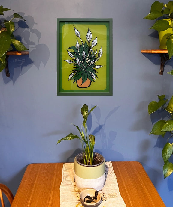 peace lily art Peace Lily