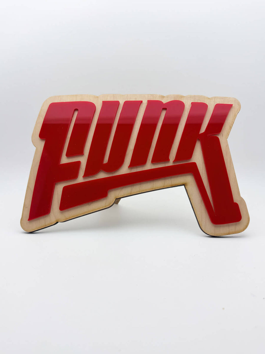 Funk - Acrylic on birch ply