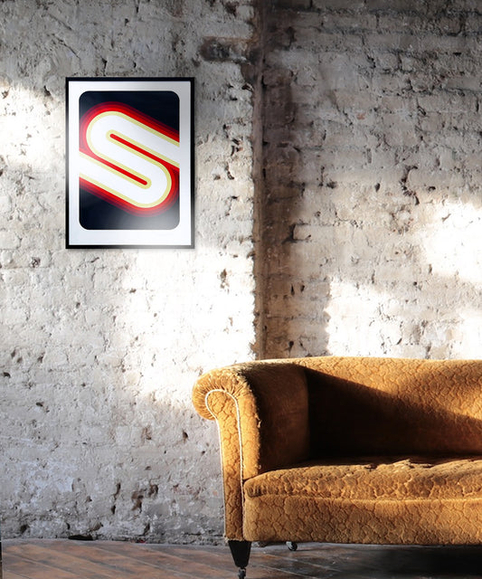 Graphic print,  typography print