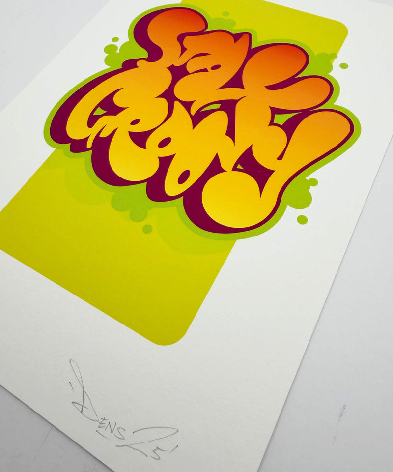 Stay Groovy - Signed Fine Art Print on Museum Heritage Paper