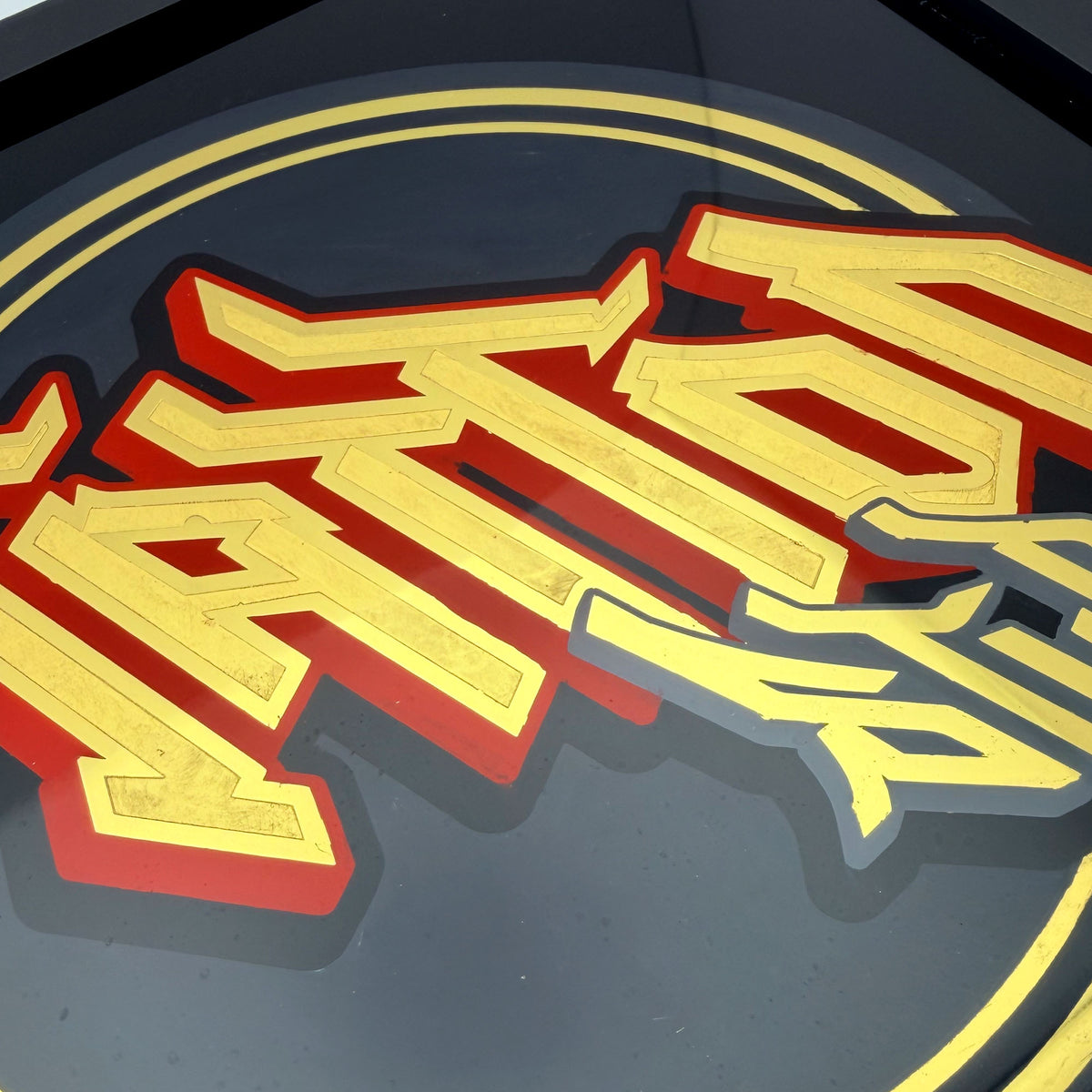 Tattoo studio Gold Leaf Glass