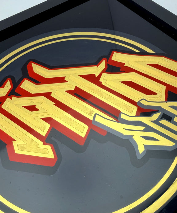 Tattoo studio Gold Leaf Glass