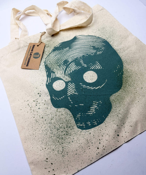 Skull Tote Bag