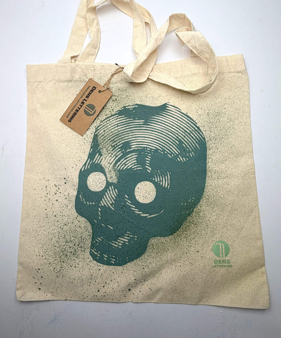 Skull Tote Bag