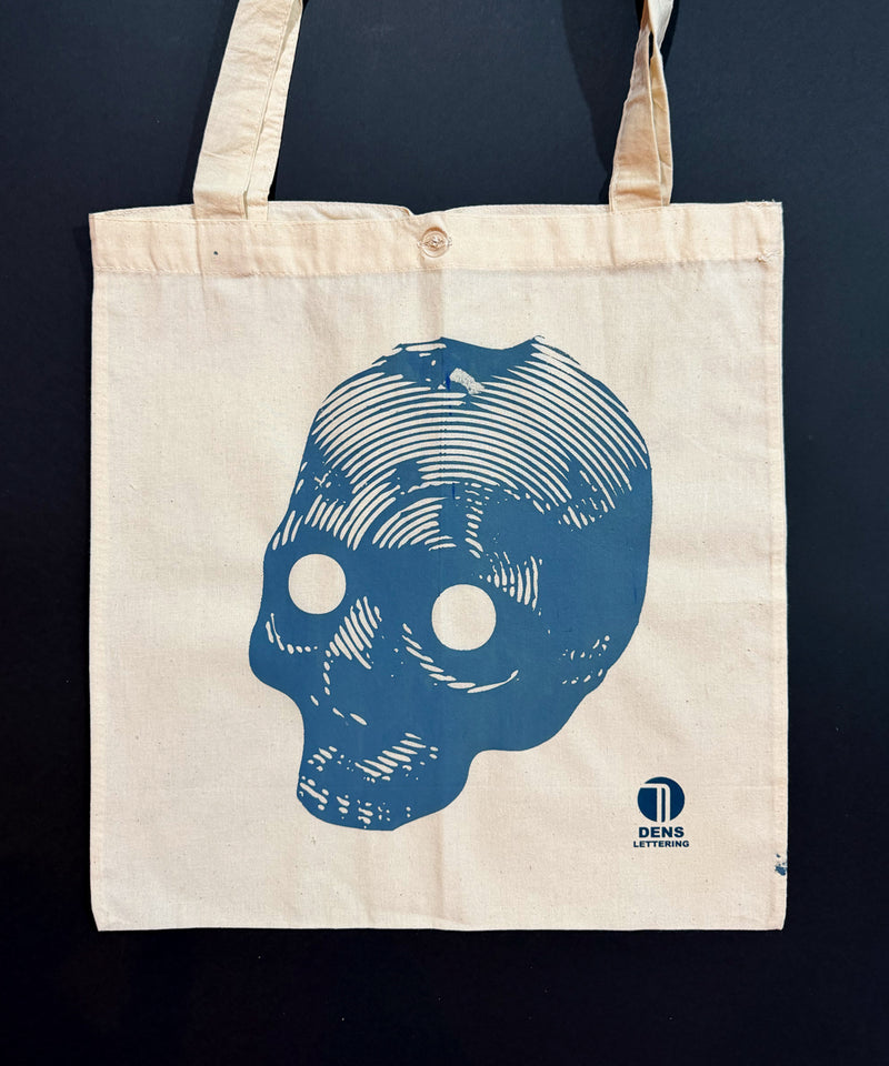Skull Tote Bags – Screen Printed