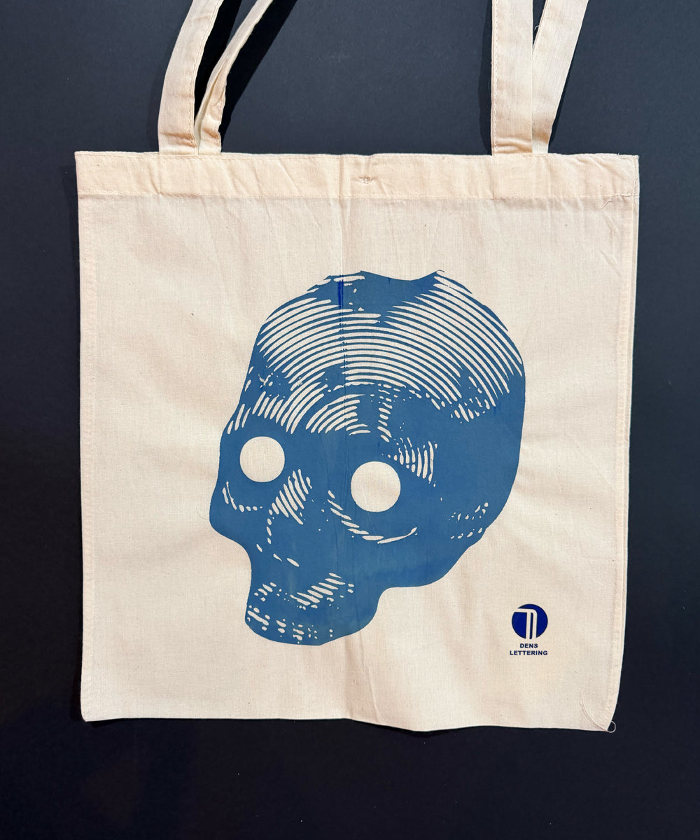 Skull Tote Bags – Screen Printed