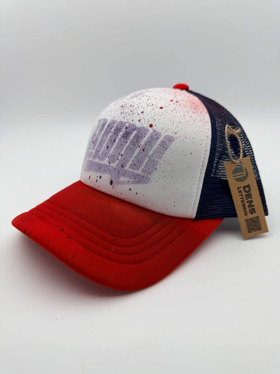 Hand Painted Trucker Cap