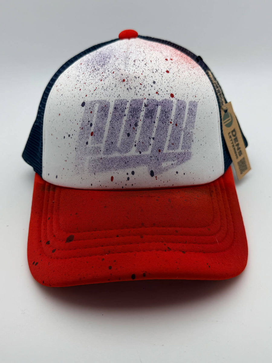 Hand Painted Trucker Cap