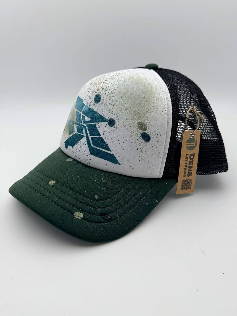 Hand Painted Trucker Cap
