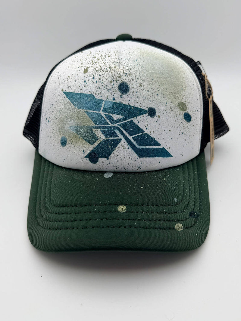 Hand Painted Trucker Cap