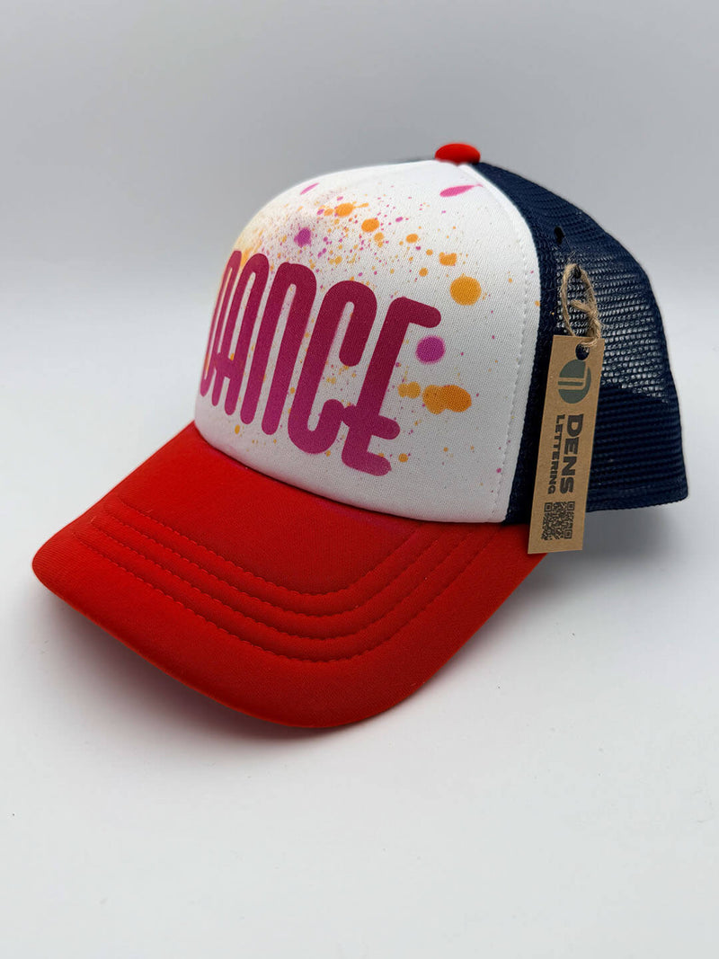 Hand Painted Trucker Cap