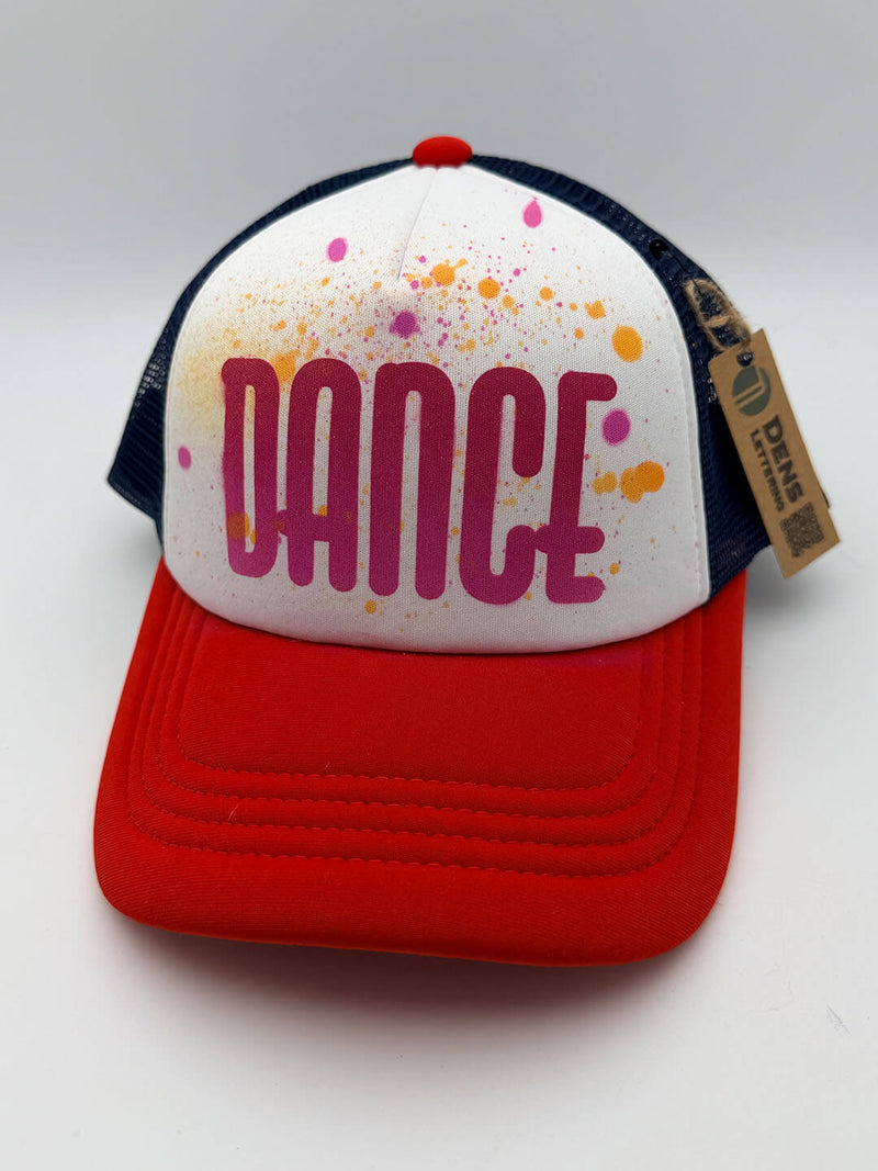 Hand Painted Trucker Cap