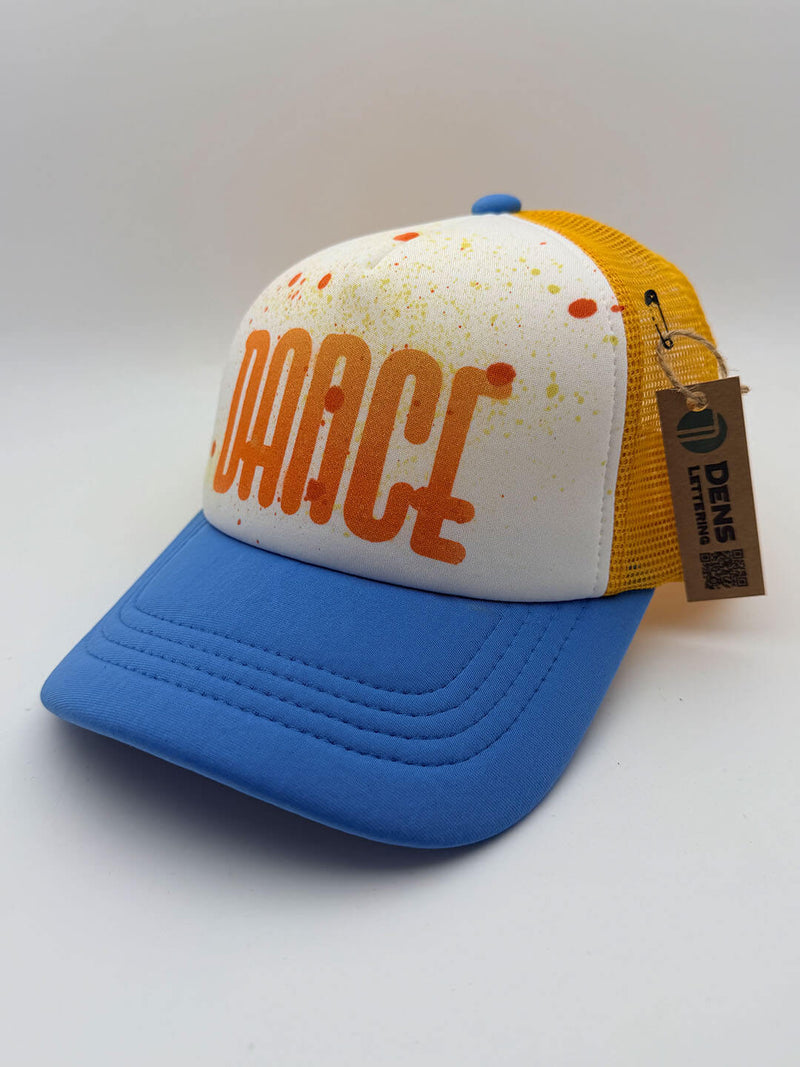 Hand Painted Trucker Cap