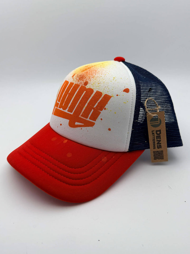 Hand Painted Trucker Cap