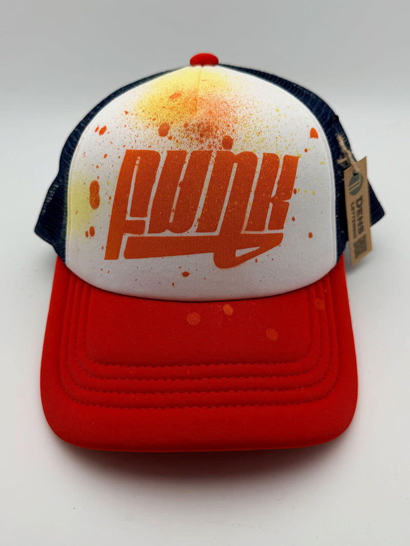 Hand Painted Trucker Cap