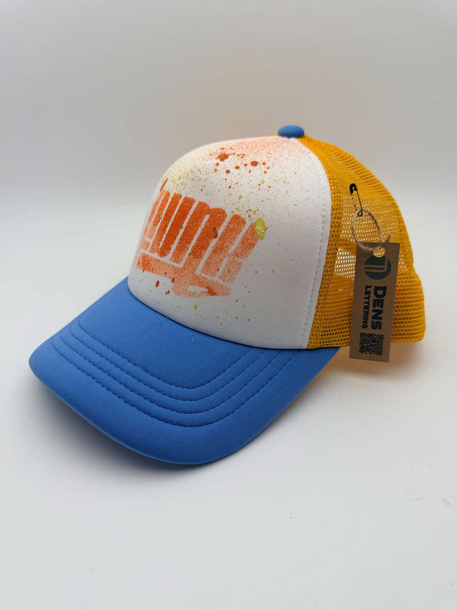 Hand Painted Trucker Cap