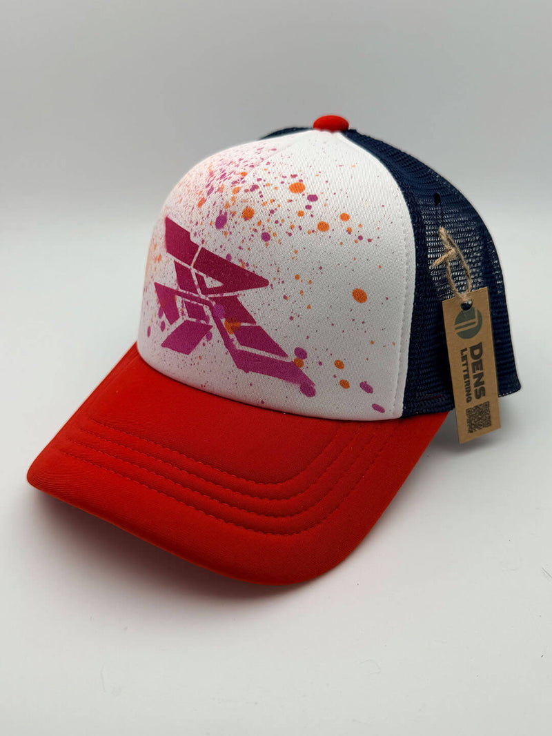 Hand Painted Trucker Cap