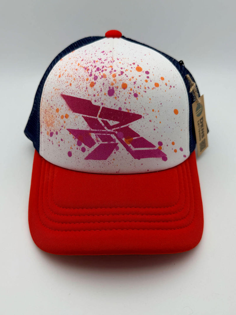 Hand Painted Trucker Cap