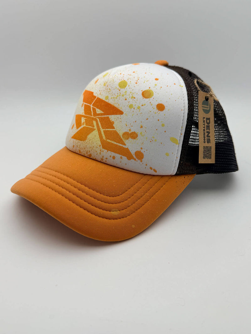 Hand Painted Trucker Cap