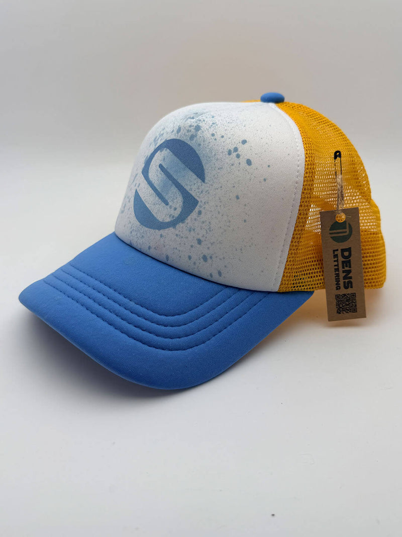 Hand Painted Trucker Cap