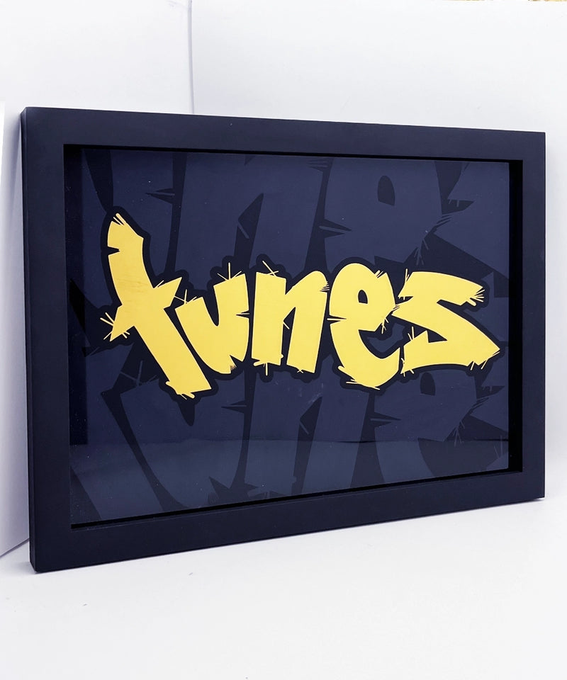 Tunes Gold Glass