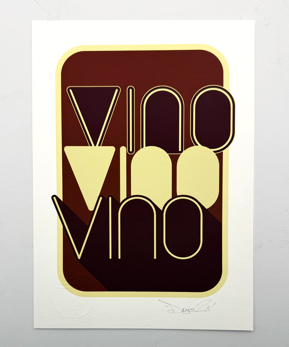 Vino Wine Print