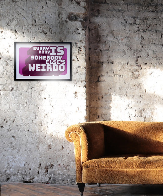 typography print, graphic print