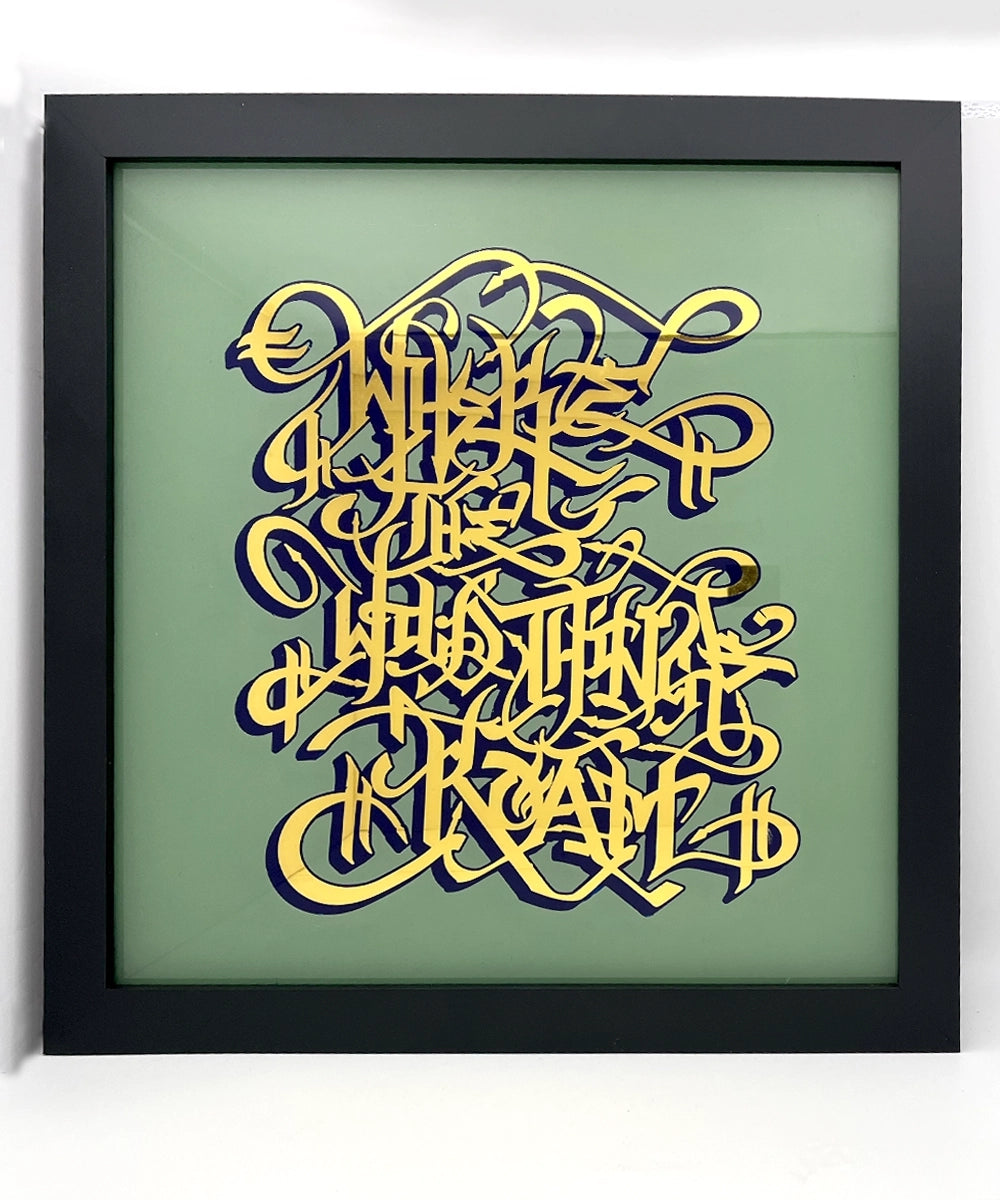 Where The Wild Things Roam Gold