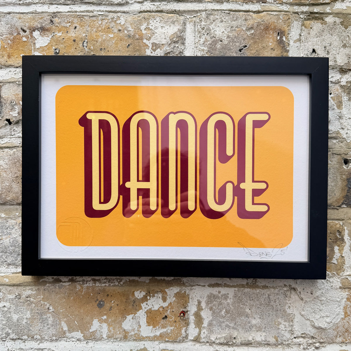 Dance Music Print