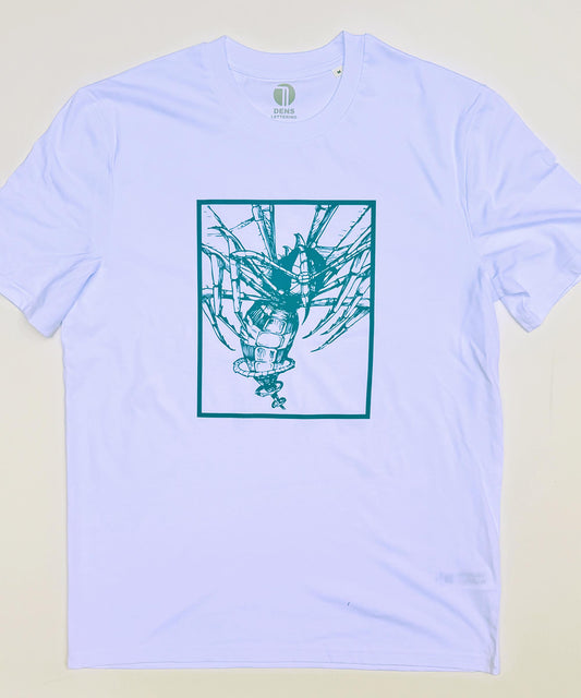 graphic t-shirt, wasp tshirt, comic art tee