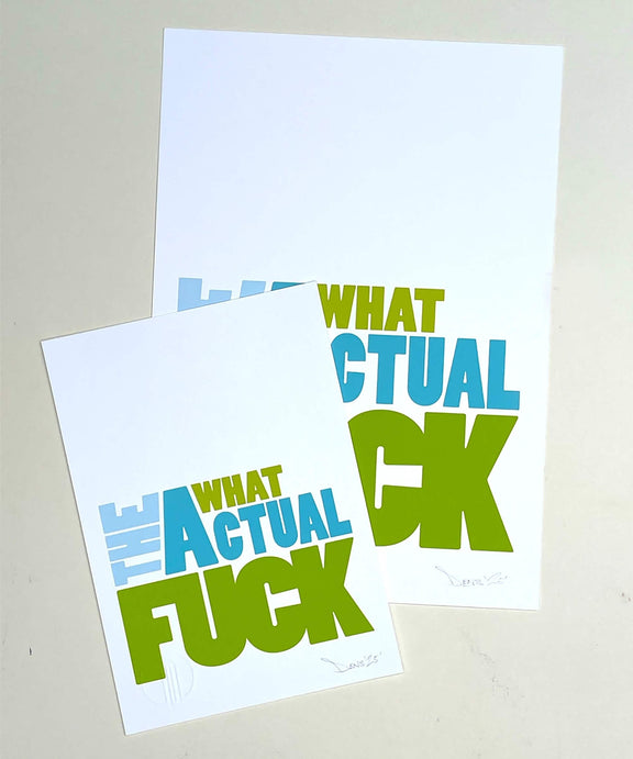 typography print, graphic print