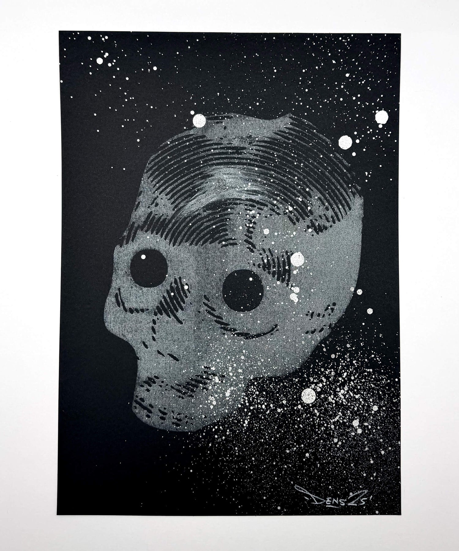 Skull Screen Print