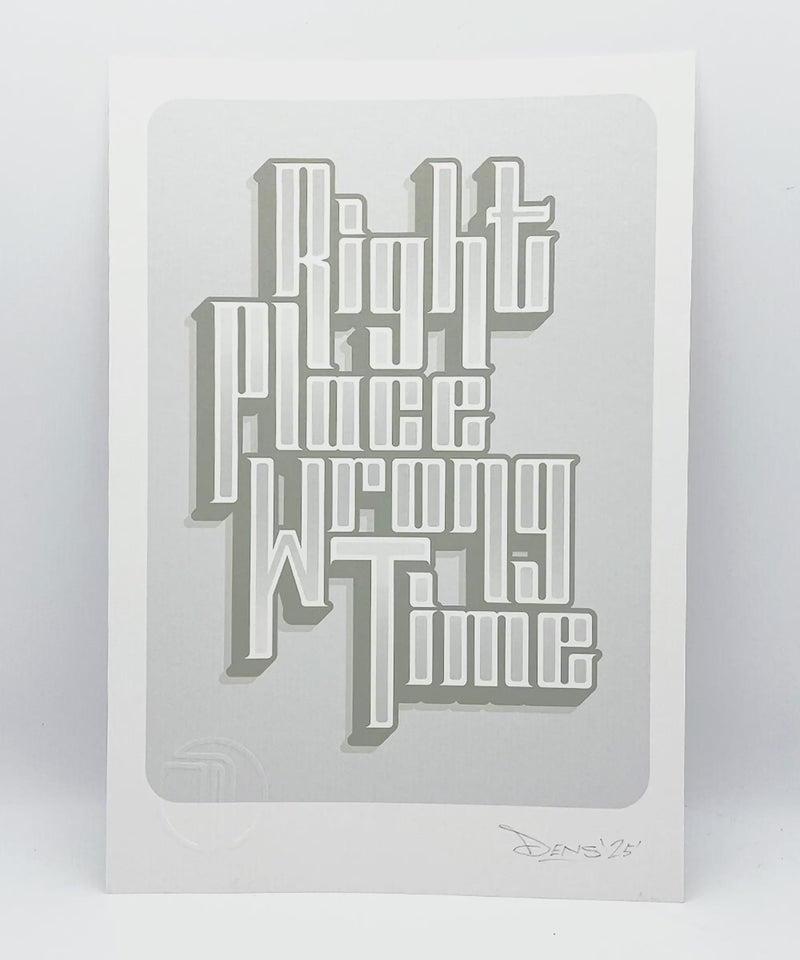 typography print, graphic print