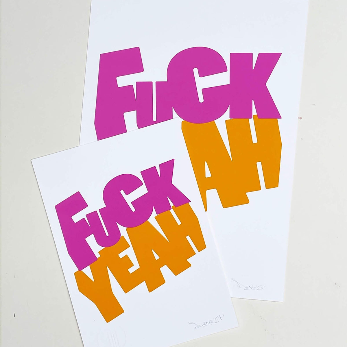 typography print, graphic print
