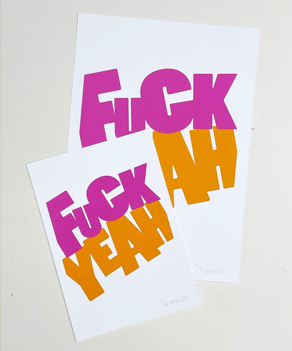 typography print, graphic print