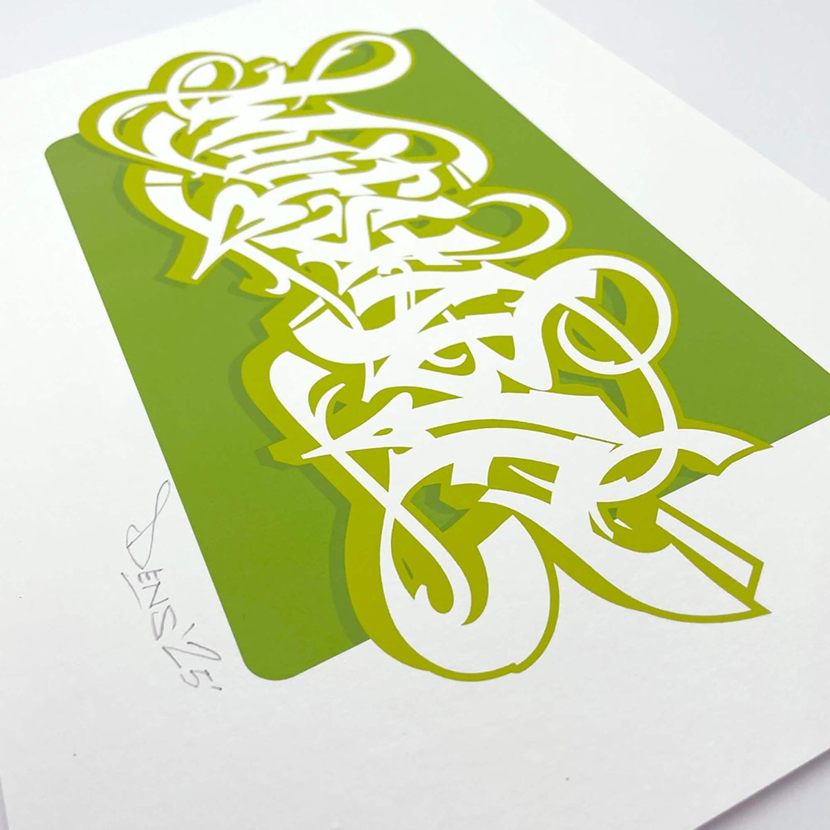 typography print, graphic print