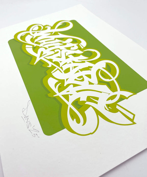 typography print, graphic print