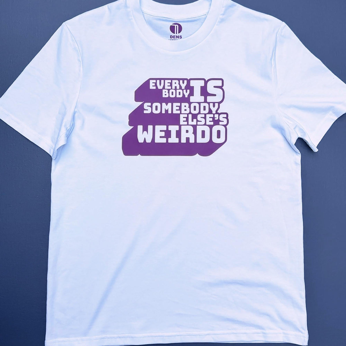 typography tshirt, weirdo tee