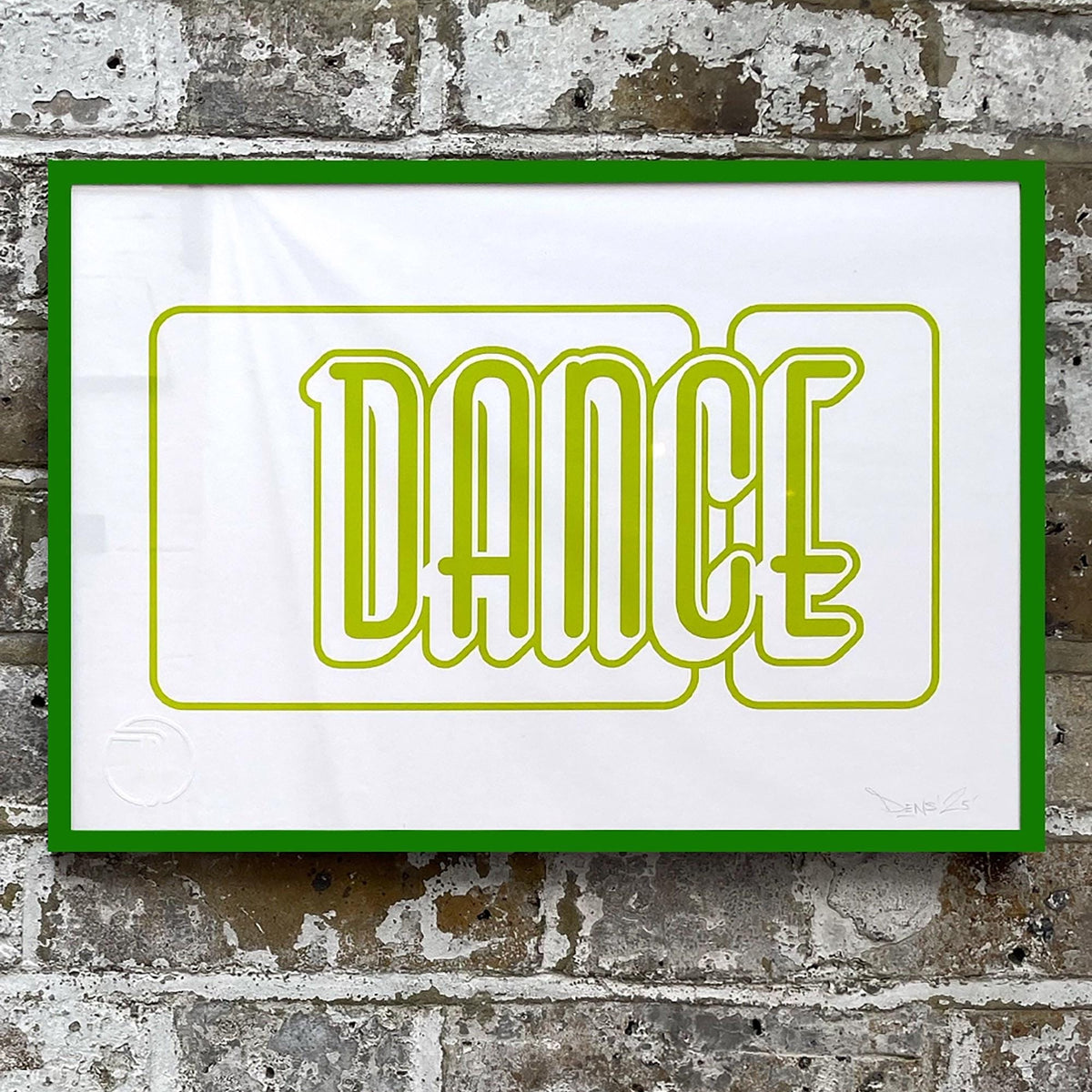 typography print, graphic print, music print, dance print