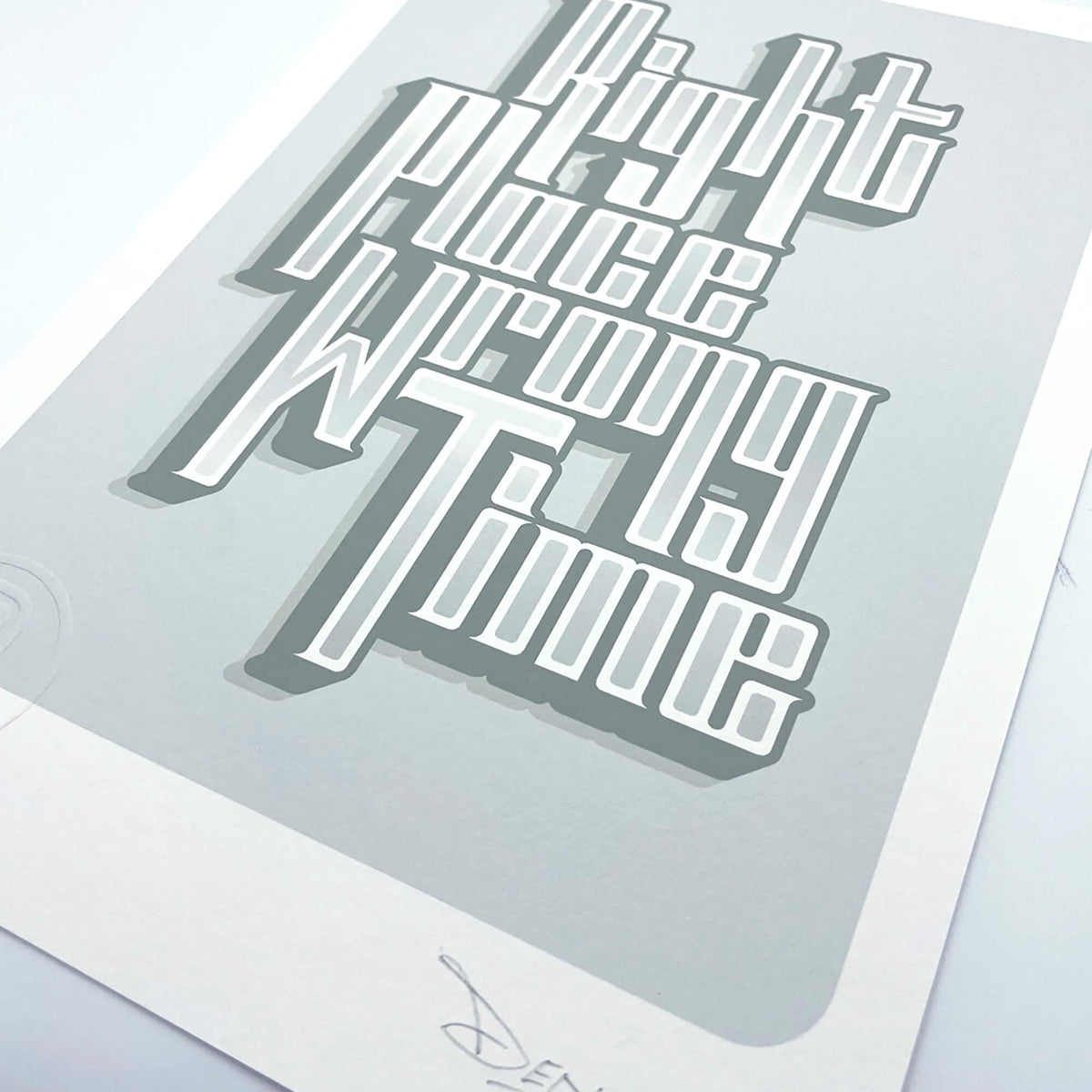 typography print, graphic print