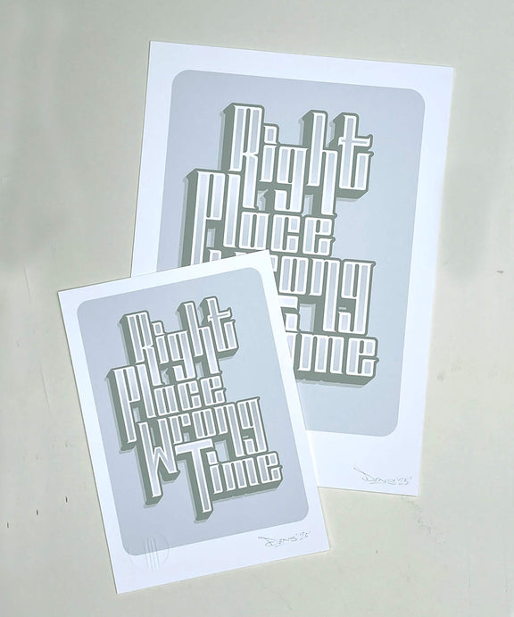typography print, graphic print