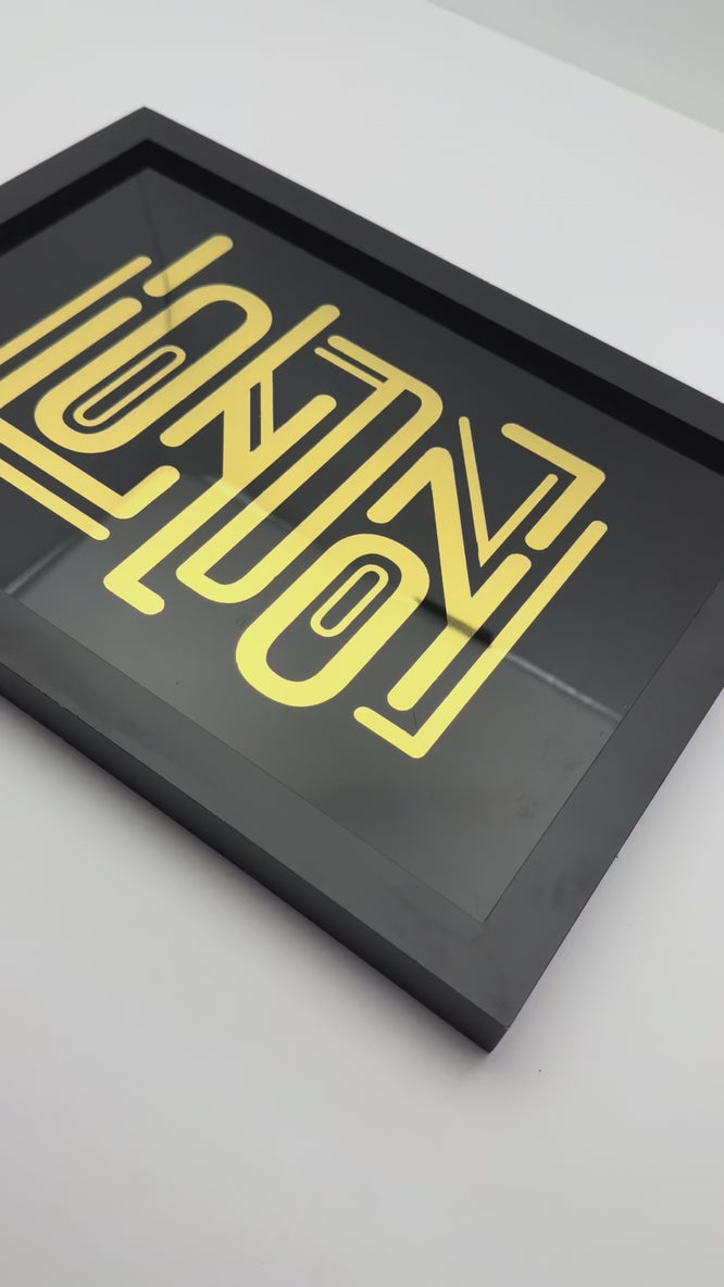 London gold Leaf Glass
