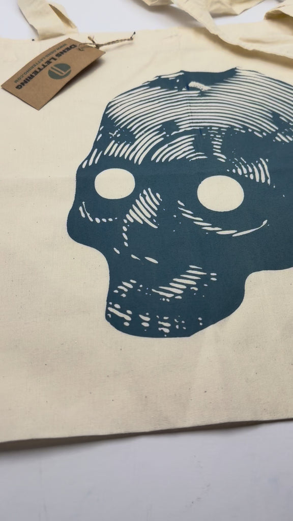 Skull Tote Bag