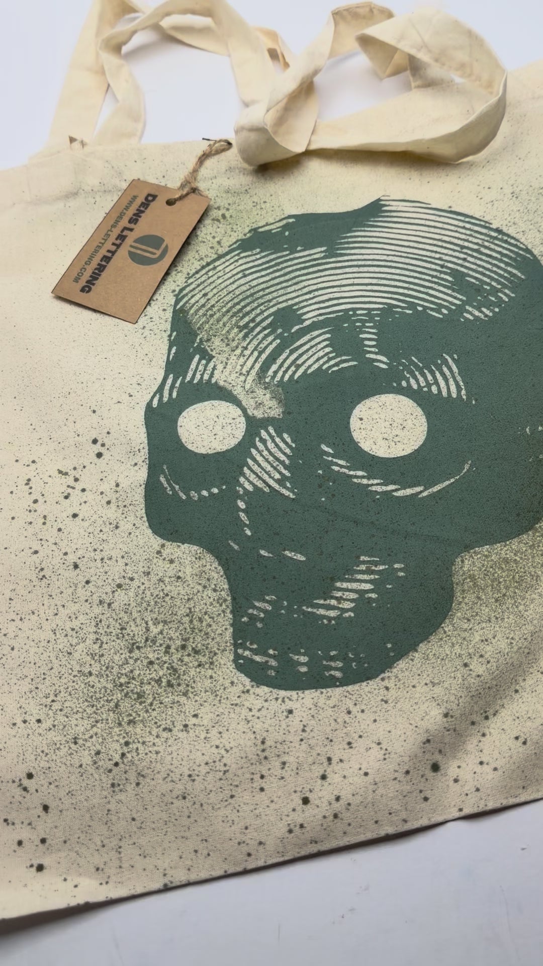Skull Tote Bag