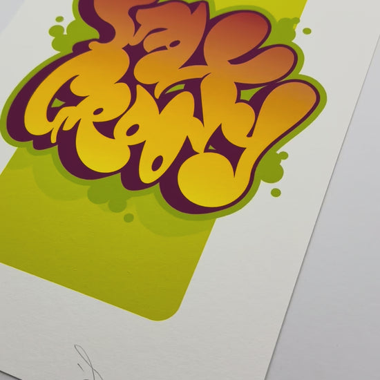 Stay groovy  print 4