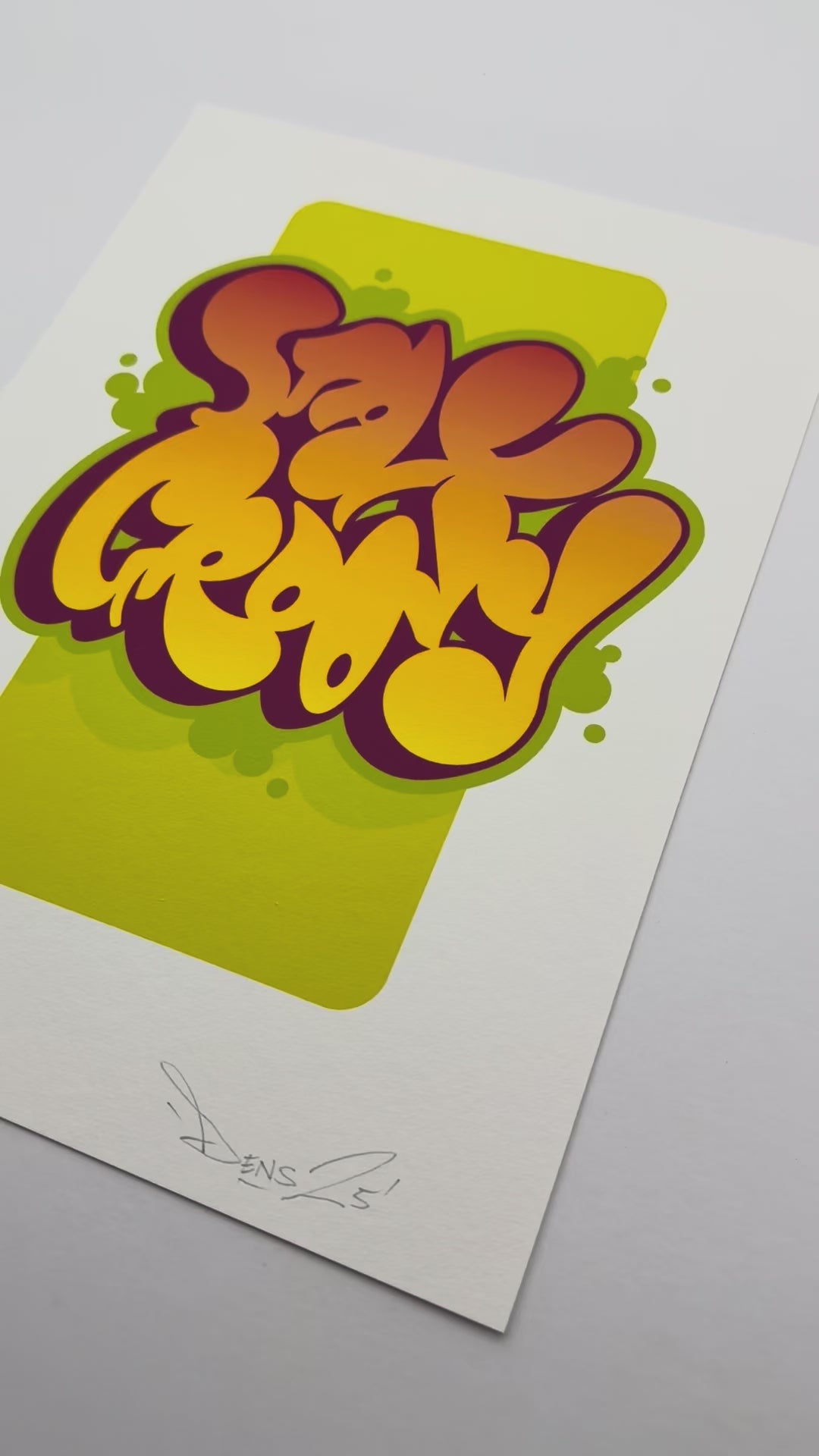 Stay groovy  print 4